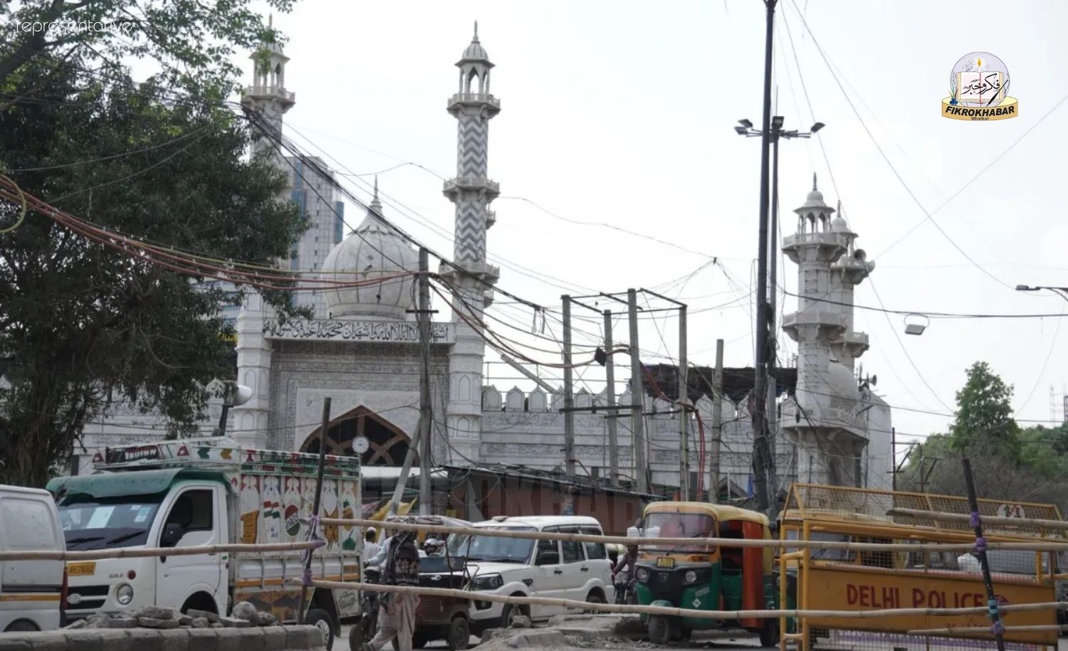 Turkman Gate Demolition Leaves Faiz e Ilahi Mosque Welfare Work in Ruins