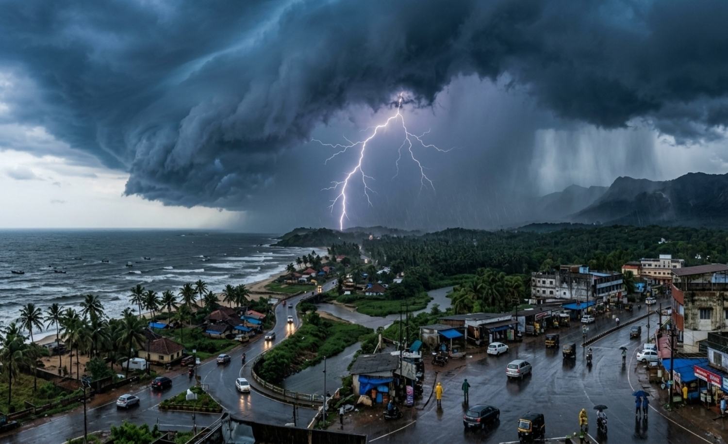 Weather Shift in Coastal Karnataka; Thunderstorms and Rain Likely in Multiple Districts