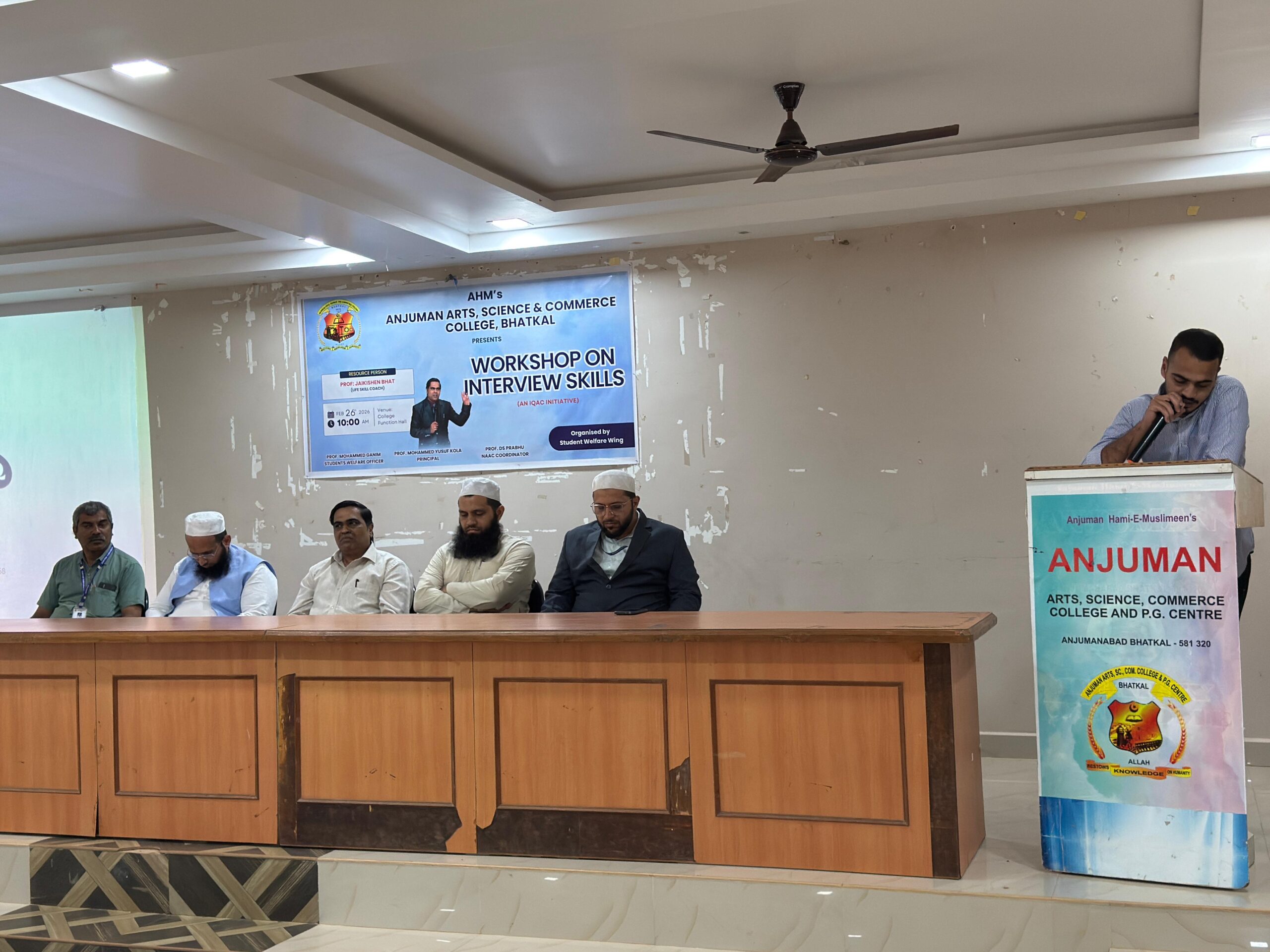 Bhatkal College Empowers Final-Year Students with Career-Ready Interview Skills