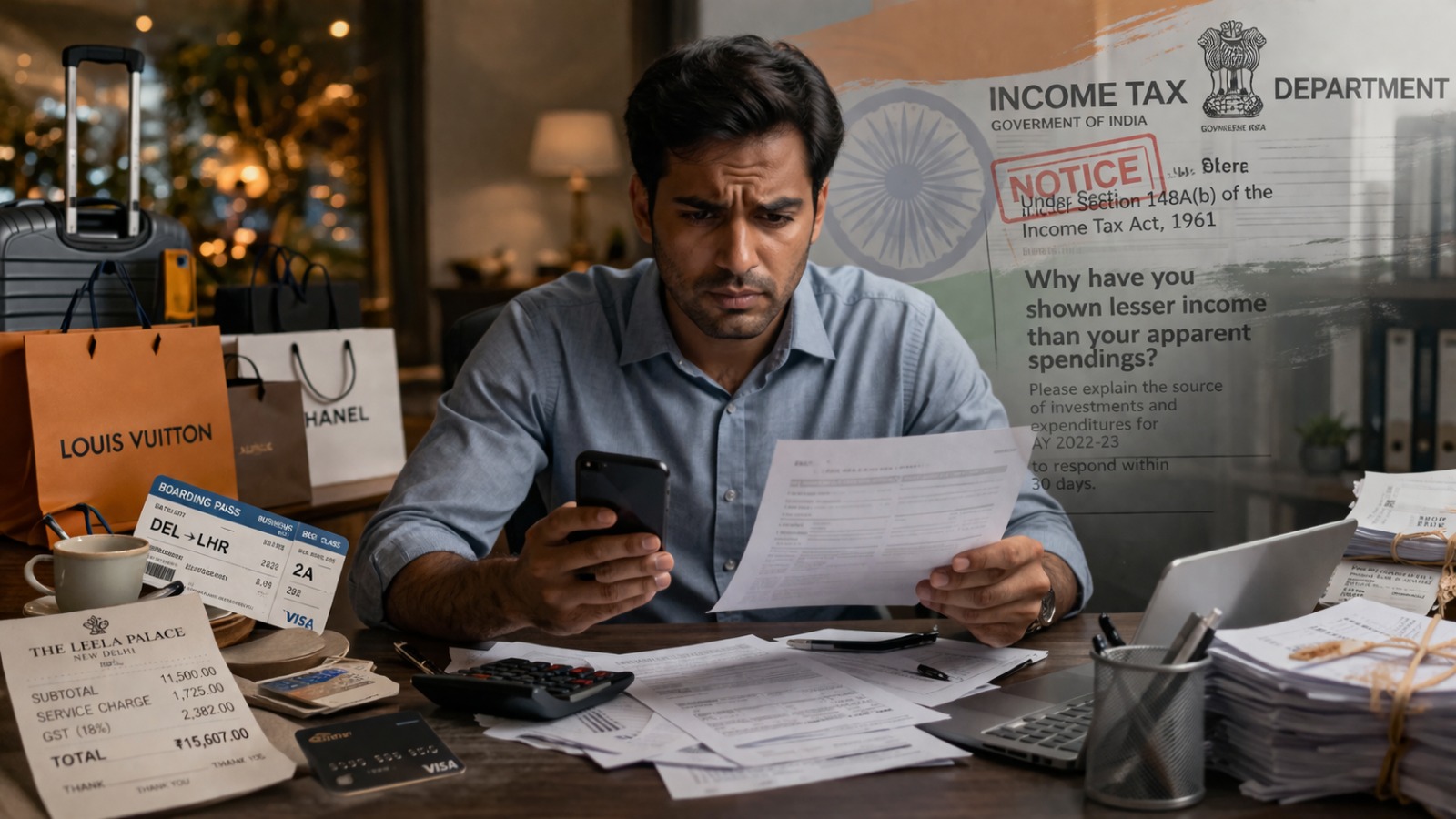 Income Tax Department Tightens Scrutiny on Lifestyle Spending That Doesn’t Match Your Reported Income