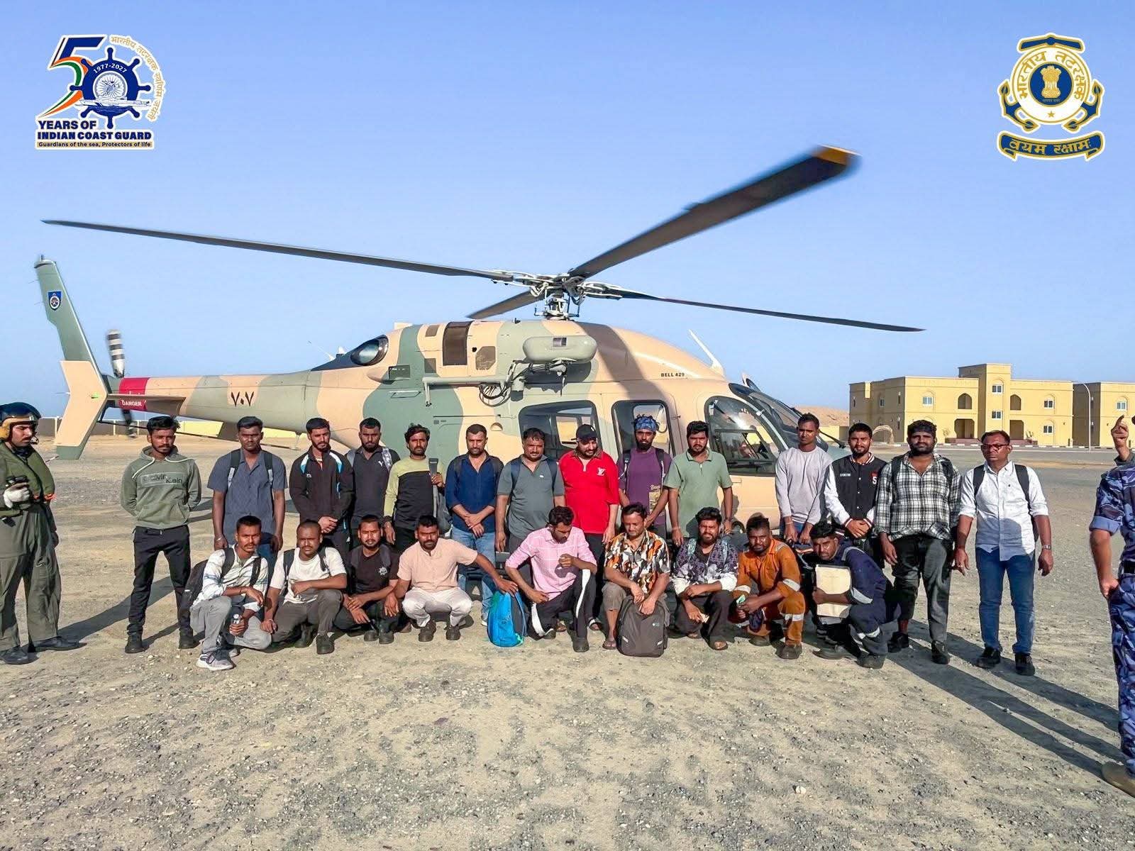 Oil Tanker Struck by Suspected Projectile Off Oman Coast: 24 Indian Crew Members Safely Rescued