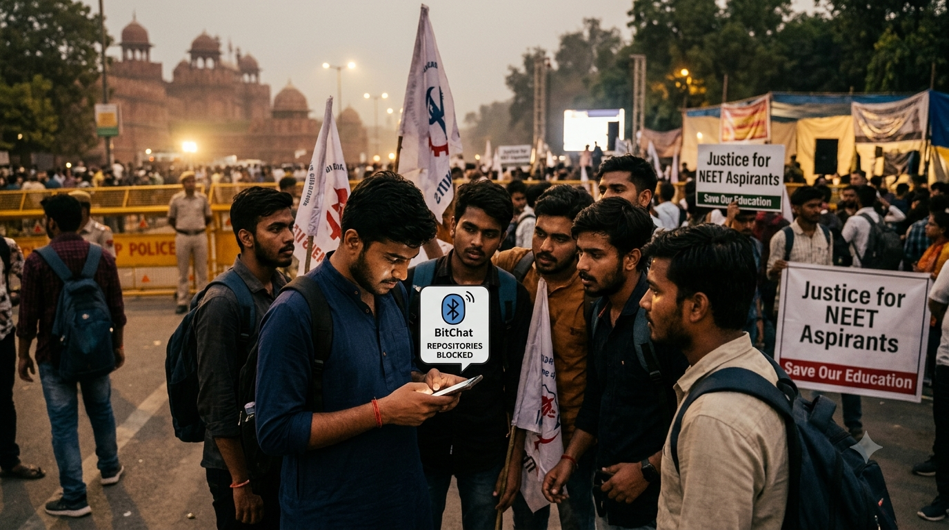Government Orders GitHub to Block ‘BitChat’ Code Amid Student Protests